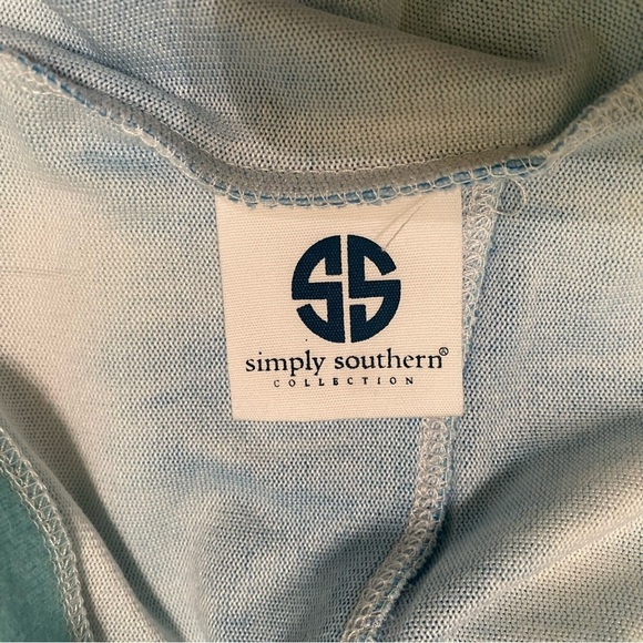 SIMPLY SOUTHERN SHIRT LARGE WEEKEND VIBES TIE‎ DYE CREW NECK LONG SLEEVE - Picture 9 of 13